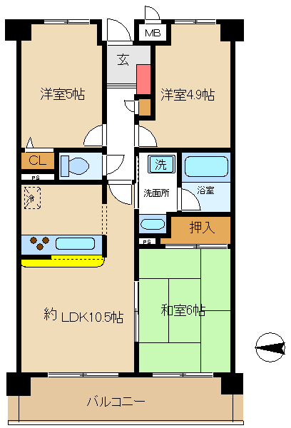谷島ビル１０３号室.jpg